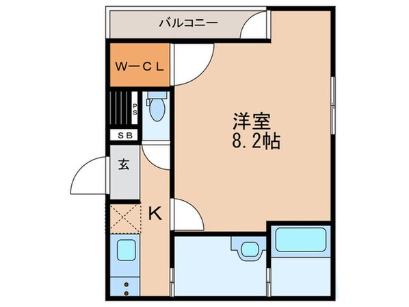 フジパレス大物駅北Ⅰ番館の物件間取画像